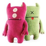 Pretty Ugly Bop N Beep Uglydoll (Pink & Green)