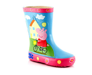 Priceless Adorable Peppa Pig Wellington Boot