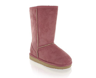 Priceless Plain Mid High Boot - Sizes 8-2