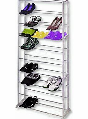 Prima 30 Pairs Standing Shoe Rack Stand