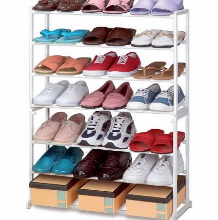 Prima  FREESTANDING 21 PAIR SHOE RACK TIDY STORAGE