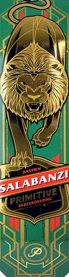 Primitive Salabanzi Green Lion Skateboard Deck -