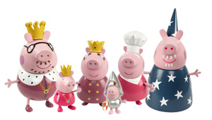 princess Peppas Royal Family Figures