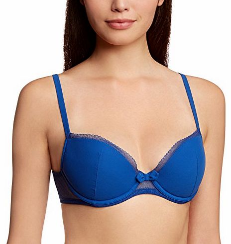 Princesse Tam Tam  Womens Espionne 114 Half Cup Everyday Bra, Bleu Piscine, 34B