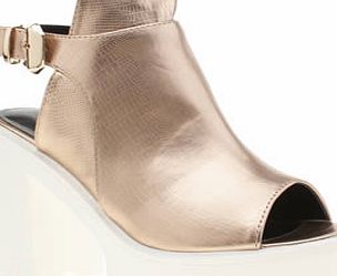 Rose Gold Drifter Cuff High Heels