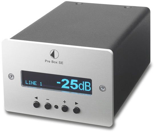 Pro-Ject Pre Box SE Preamplifier - Black