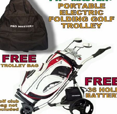 Master - Folding Electric Golf Trolley