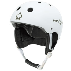 Classic Snow Helmet - Matte White