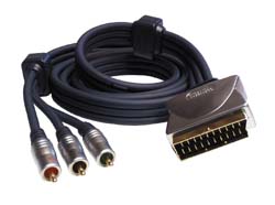 Profigold PGV375 5m Component Video to Scart Cable