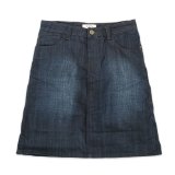 Promod Gul Surf Co, Nightout Denim Skirt,14,Indigo