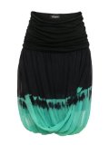 Promod Religion Dip Dye Emerald Green Skirt M