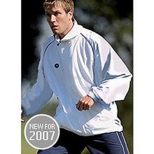 Aurora Light Weight Jacket White/Navy (Senior)