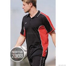 PRO STAR Atlas Polo Shirt Black-Scarlet/White (Junior)