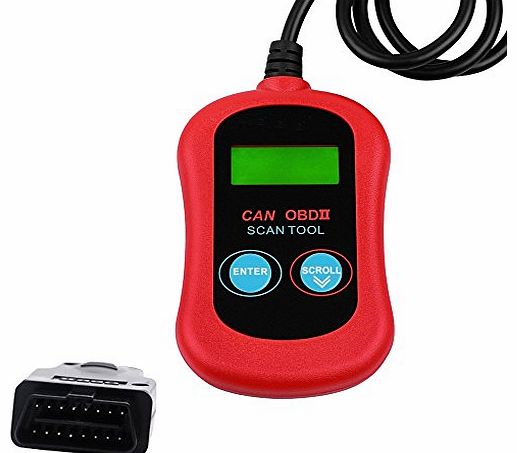 Prosteruk OBD 2 OBD II Diagnostic Code Reader MS300 EOBD Fault Code Scanner - Car Code Scan Tool CAN-Bus Trouble Diagnose Tester