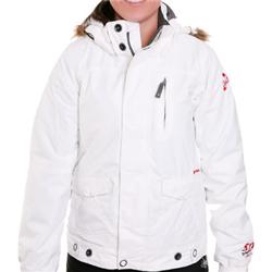 Ladies Favolo Snow Jacket - Snow White