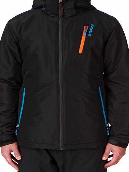 Protest Mens Protest Escher Snow Jacket - True Black