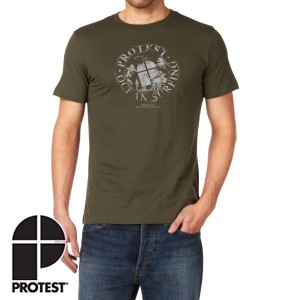 T-Shirts - Protest Amata T-Shirt - Green