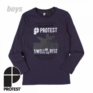 T-Shirts - Protest Biggin Jr Long Sleeve