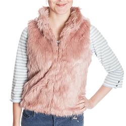 Womens Kotka Fur Gilet - Powder Pink