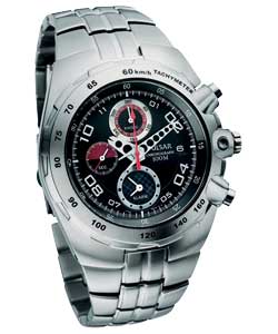 Pulsar Gents Chronograph Sports Dial Bracelet StainlessSteel