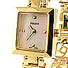 Pulsar Ladies Square Gold Tone