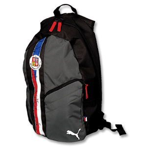 2008 Czech Republic Fan Backpack - Black/Grey