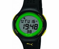 Puma Active Faas 200 Black Green Watch