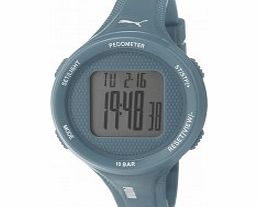 Puma Active Step Blue Digital Chronograph Watch