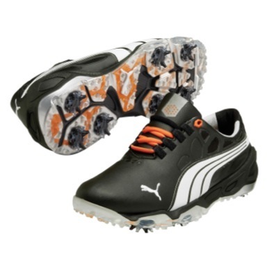 Puma BioFUSION Golf Shoes Black/White/Silver