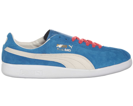 Bluebird Princess Blue Suede Trainers