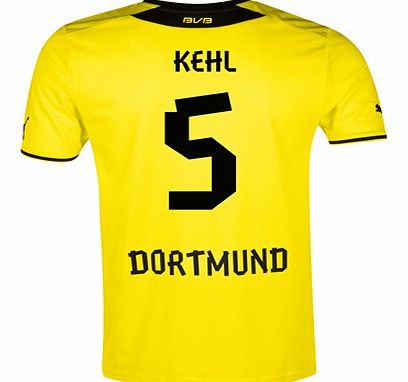 BVB Home Shirt 2013/14 with Kehl 5 printing