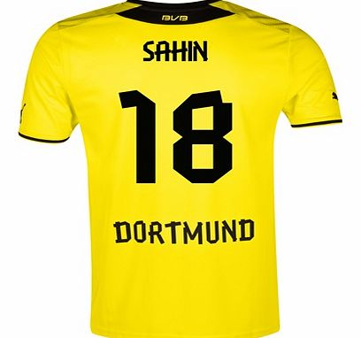 BVB Home Shirt 2013/14 with Sahin 18 printing