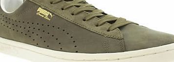 Puma Dark Green Court Star Citi Series Trainers