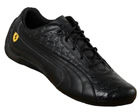 Puma Drift Cat II SF Black Leather Trainers