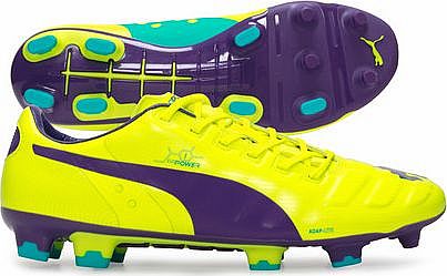 Puma evoPOWER 1 FG Football Boots Fluro