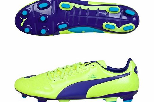 Puma evoPOWER 3 Firm Ground Football Boot Yellow