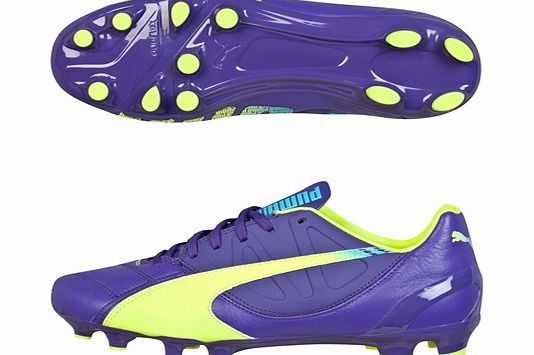 Puma evoSPEED 3.3 Lth Firm Ground Football Boot