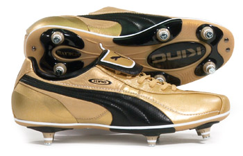 Puma Football Boots Puma King XL SG Football Boots Team Gold/Black