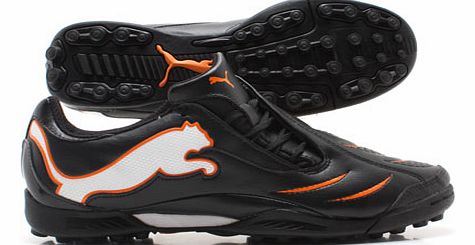 Puma Football Boots Puma PowerCat 3.10 TT Football Trainers Black/Orange