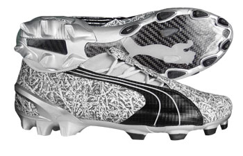 Puma Football Boots Puma V1-06 FG Football Boots Silver Grass / Black