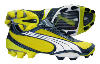 Puma Football Boots Puma V1-08 FG Football Boots Yellow / Charcoal