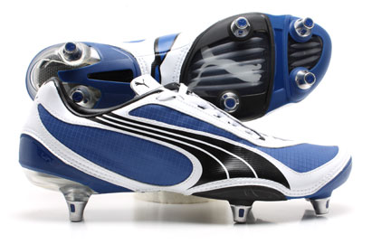 Puma Football Boots Puma V1-08 SG Football Boots Royal/White/Black