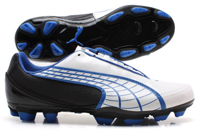 Puma Football Boots  V5-10 FG Football Boots White/Blk/Royal