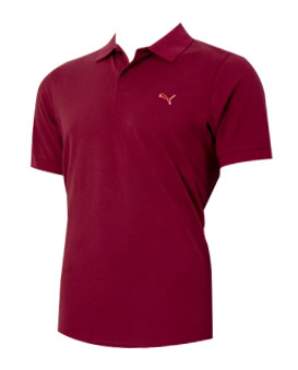 Golf Autumn/Winter 09 Plain Pique Polo Burgundy