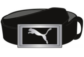 Golf Enamel Belt Black