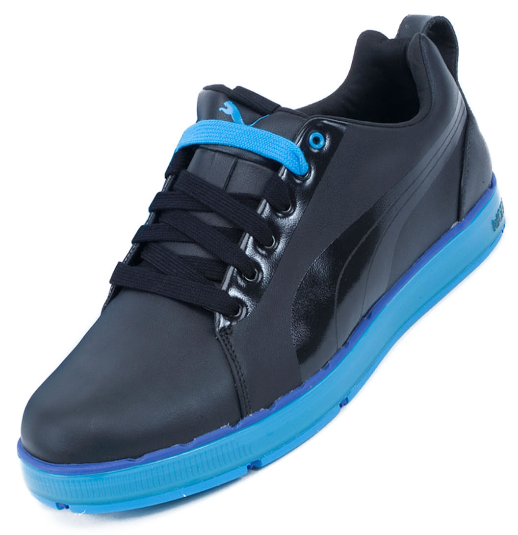 Puma Golf HC Lux LE Golf Shoes Black/Vivid