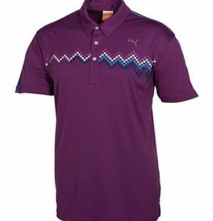 Mens Kinetic Graphic Polo Shirt