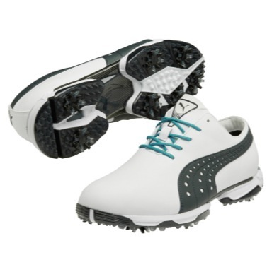 Puma LUX NeoLux Golf Shoes White/Ebony