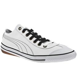 Puma Male Puma 917 Lo Pop L Ii Leather Upper Fashion Trainers in White