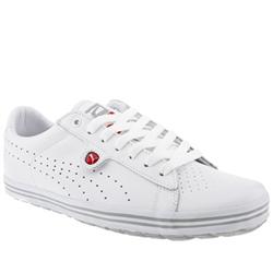 Puma Male Puma Referee Fot Ii Leather Upper Fashion Trainers in White